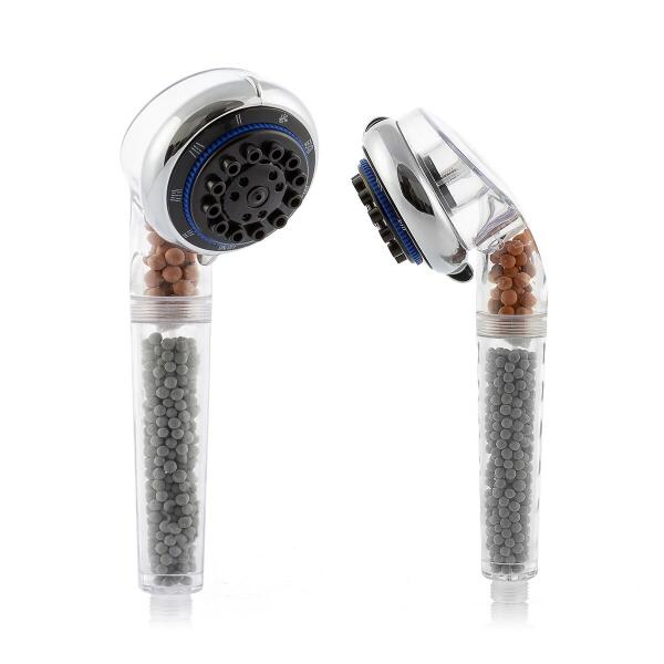 Ecoducha Mineral Multifuncional Pearl – 8 modos, ahorro 65%, filtro con germanio y turmalina