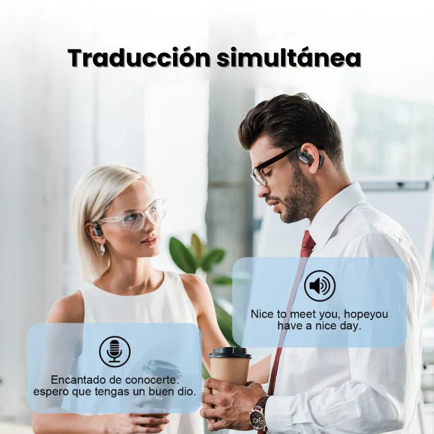 Auriculares de Traducción 3 en 1 en Tiempo Real