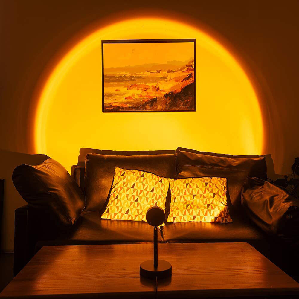 Lámpara Proyector Atardecer de luz 360° LED