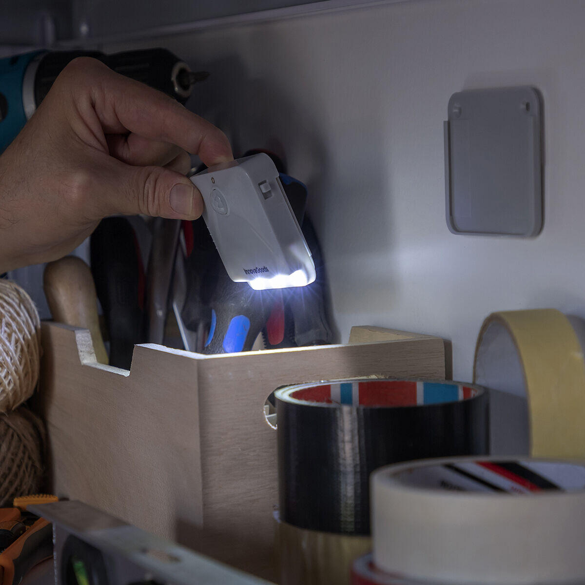 La Luz LED con Sensor de Movimiento - 2 Unidades