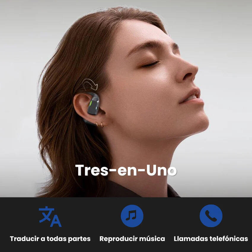 Auriculares de Traducción 3 en 1 en Tiempo Real