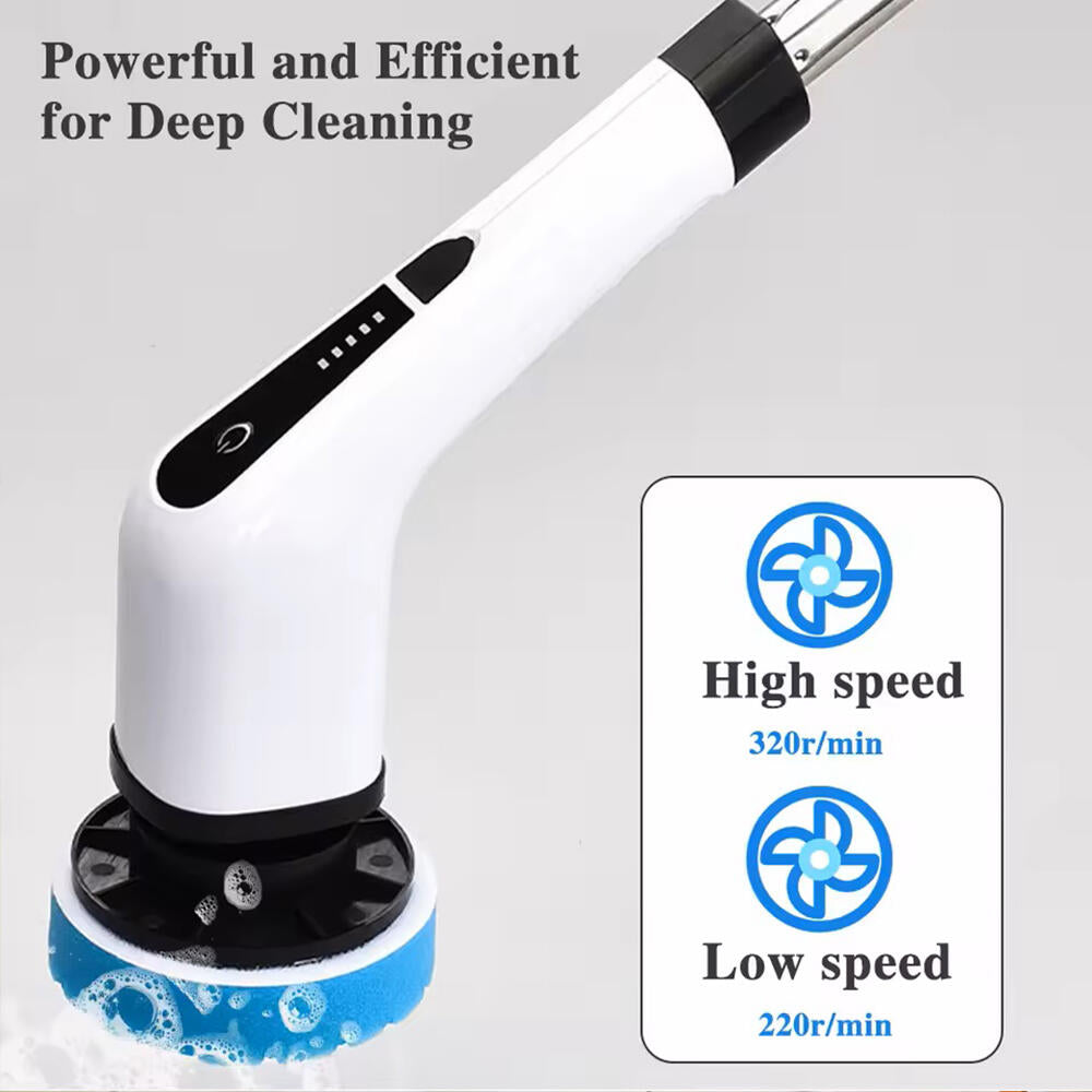Cepillo Eléctrico de Limpieza Inalámbrico 9 en 1 (Baño, cocina, coche)