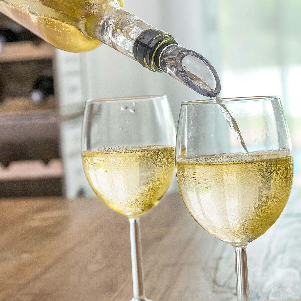 Enfriador de Vino con Aireador 2-en-1