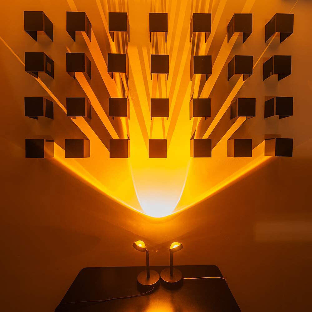 Lámpara Proyector Atardecer de luz 360° LED