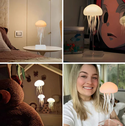 Lámpara Flotante de Medusa LED – Decoración Efecto Acuático