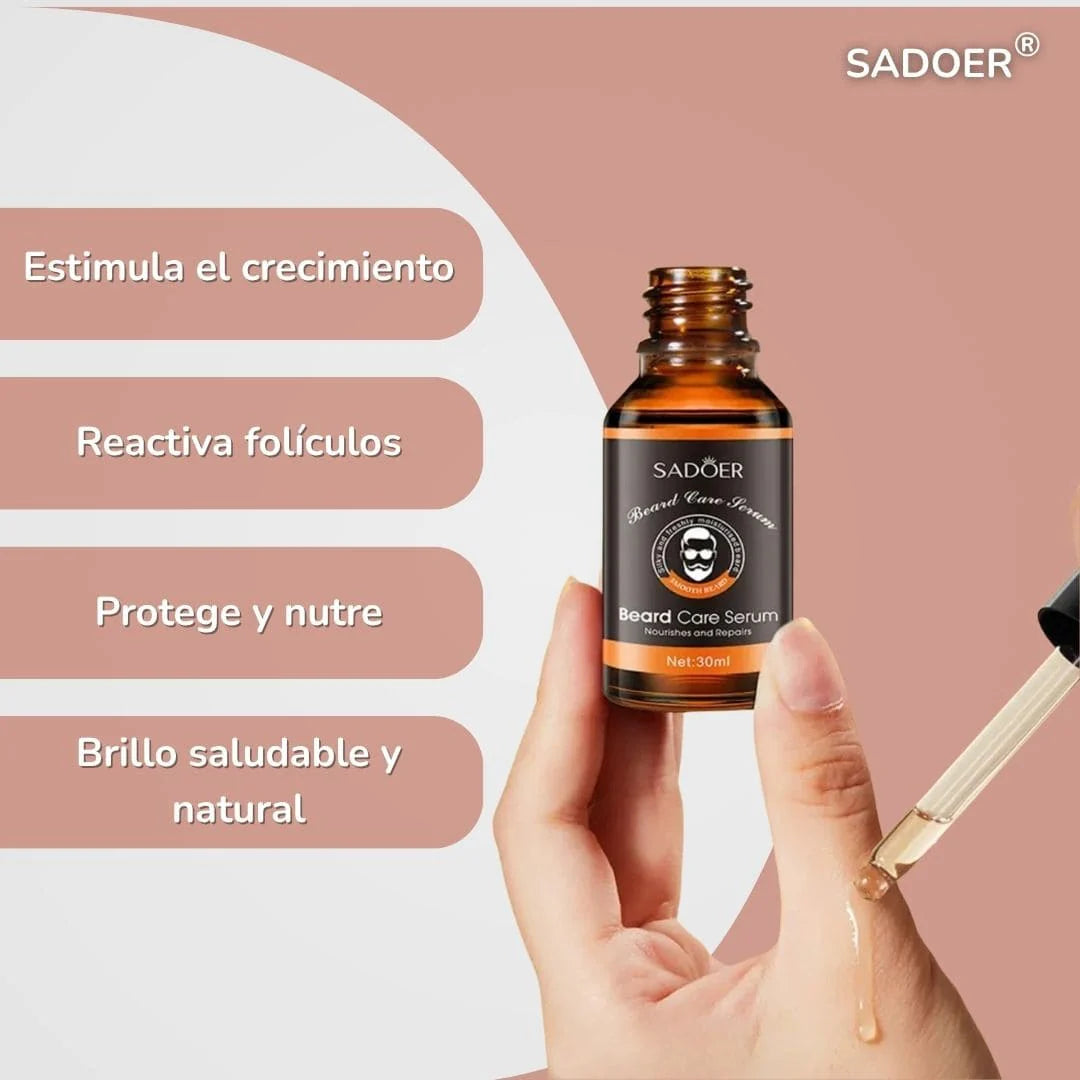 Sérum para el Cuidado de la Barba SADOER 30 ml