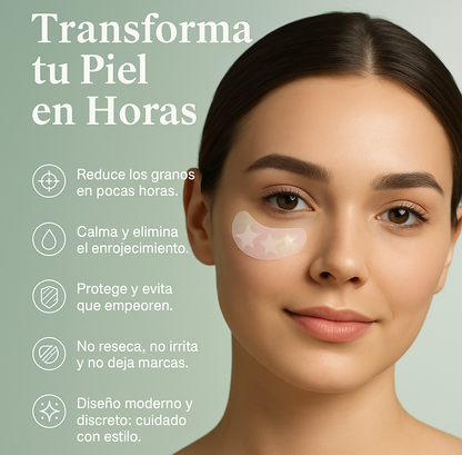 Parches para Acné en Forma de Estrella – 178 Unidades de Cuidado Divertido y Efectivo