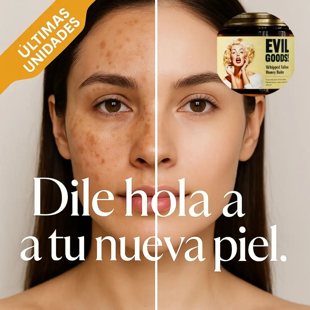 Crema de sebo de res / Hidratación Natural Profunda y Restauradora