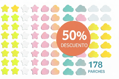 Parches para Acné en Forma de Estrella – 178 Unidades de Cuidado Divertido y Efectivo