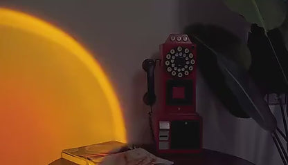 Lámpara Proyector Atardecer de luz  360° LED
