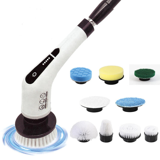 Cepillo Eléctrico de Limpieza Inalámbrico 9 en 1 (Baño, cocina, coche)