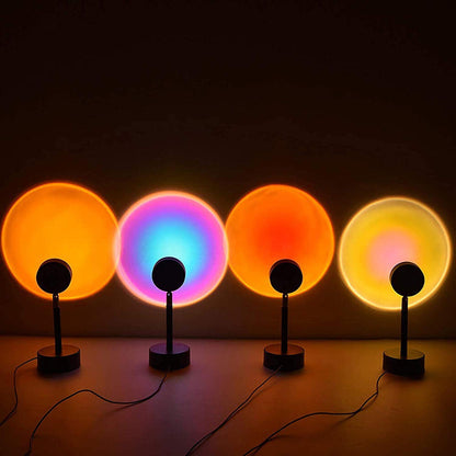 Lámpara Proyector Atardecer de luz  360° LED