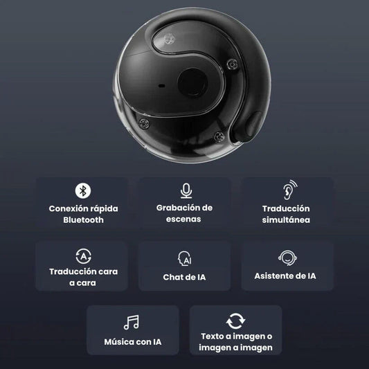 Auriculares de Traducción 3 en 1 en Tiempo Real