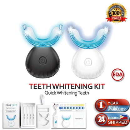 Kit de blanqueamiento dental recargable con LED
