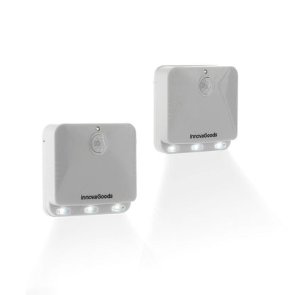 La Luz LED con Sensor de Movimiento - 2 Unidades
