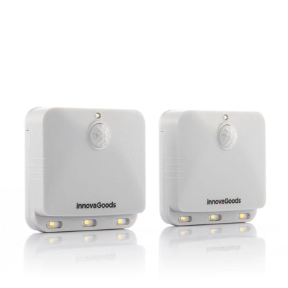 La Luz LED con Sensor de Movimiento - 2 Unidades